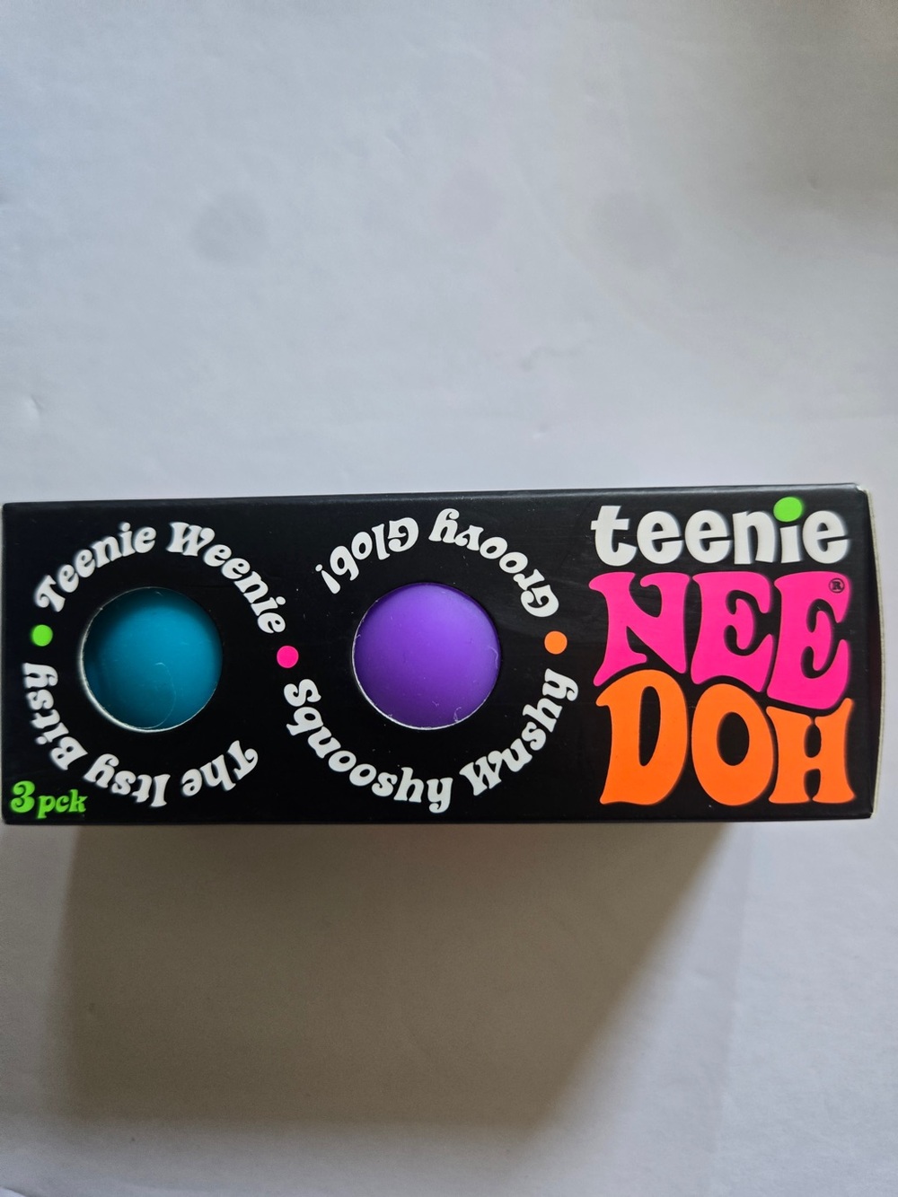 Teenie NeeDoh 3-Pack – Brand New! 💚💜💙